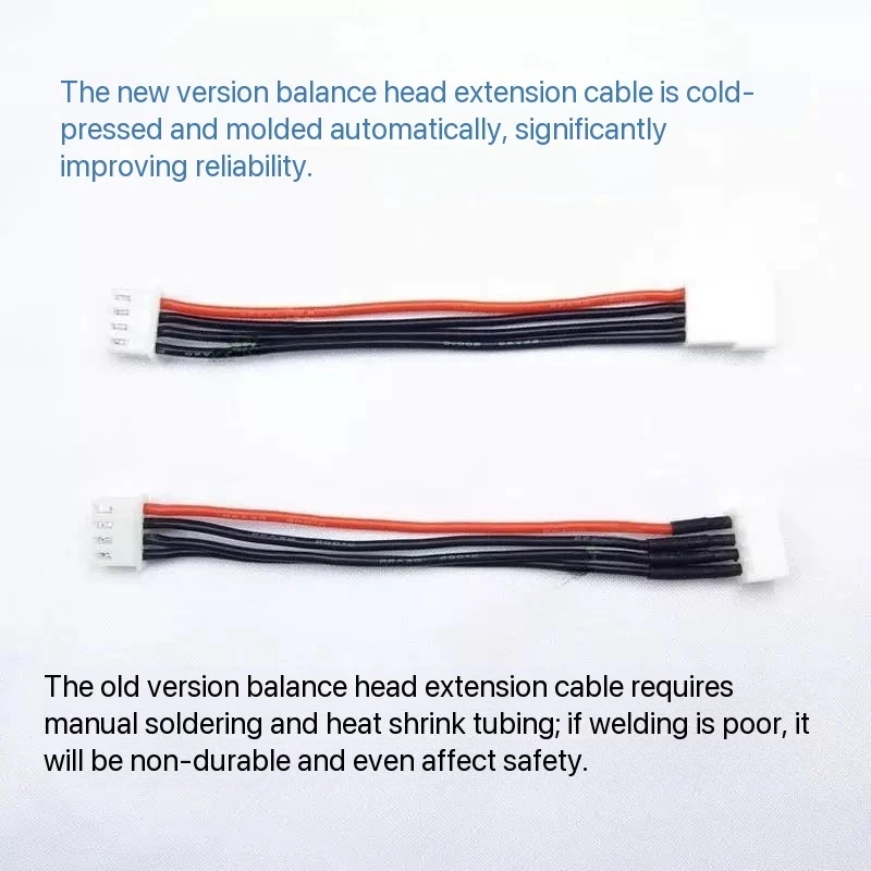 RC Model LiPo Battery Balancing Charger Plugs (Male/Female) 1S 2S 3S 4S 5S 6S 8S Charging Extension Cable Dual-End Balance Cable