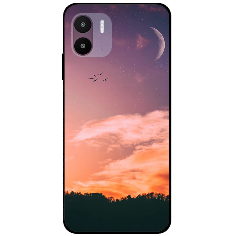 Per Redmi A2 Plus Custodia Fonda Trasparente Custodia morbida in silicone per Xiaomi Redmi A2 Custodia A2 Plus Cover Paraurti per Redmi A2 + Coque