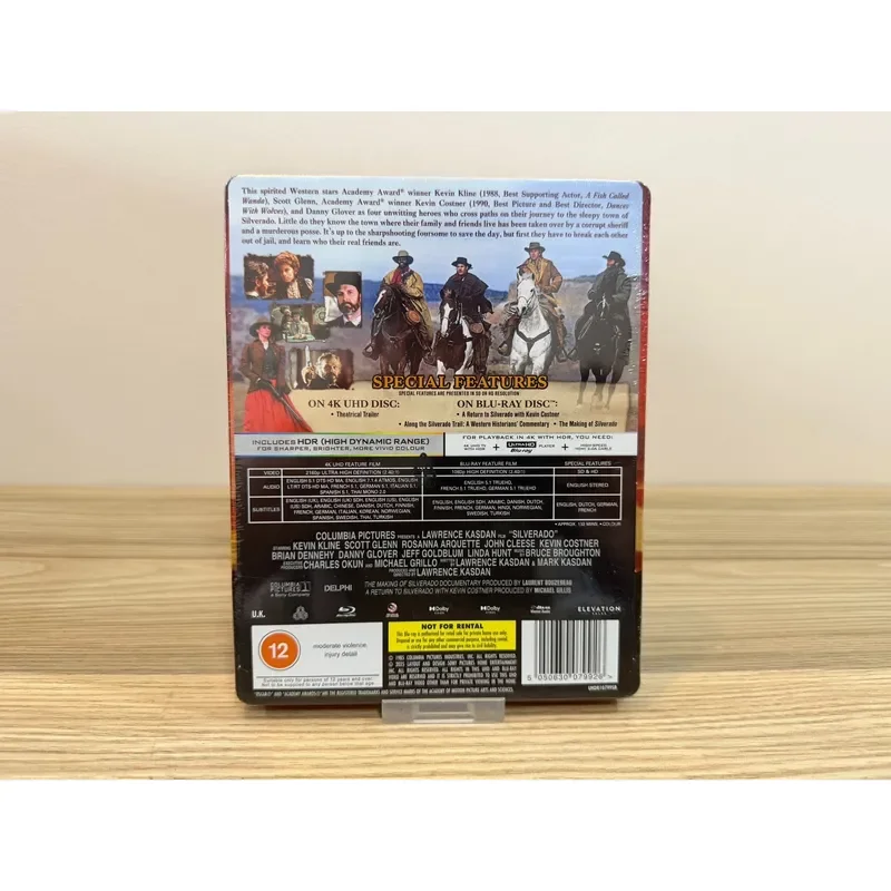 British Version 4K Iron Box Armageddon of Sivarado Chinese Characters