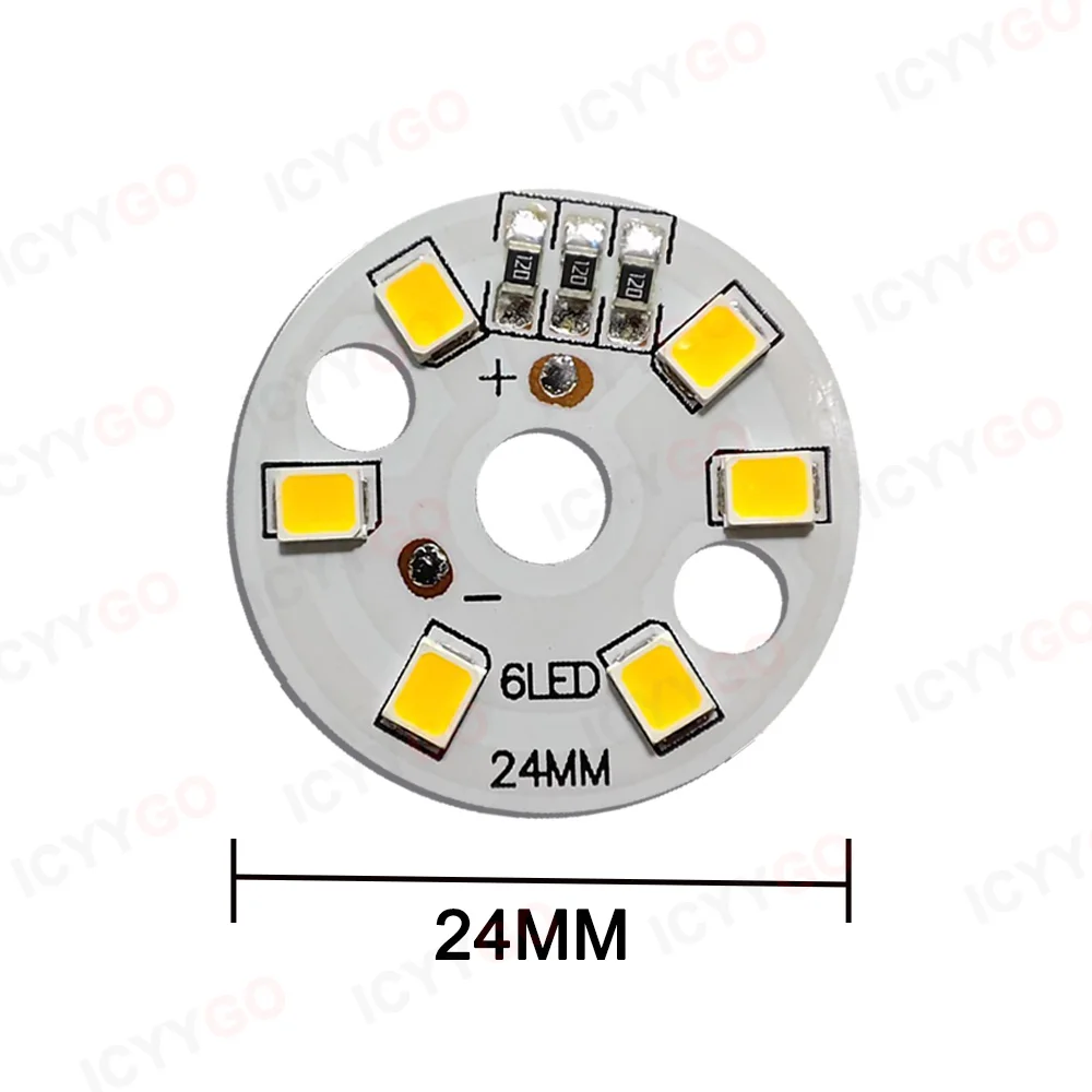 24mm lâmpada de madeira faia luz noturna 5v placa de luz branca luz quente led chip de luz 5v baixa tensão dc moldura de foto placa de fonte de luz