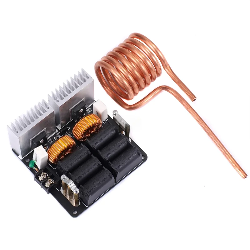 

A78K New ZVS High-Frequency 1000W Induction Heating Machine,12-48V DC Input, Max 20A Current,500-800W Continuous Power