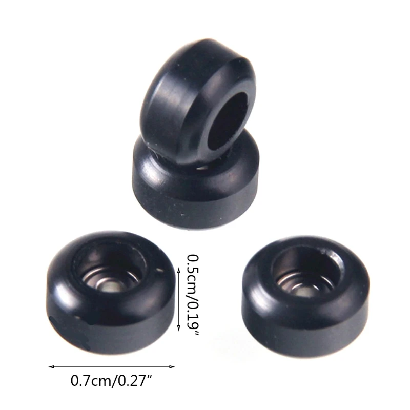 4 Pcs/Set Professional Urethane CNC Bearing Wheels for Wooden Fingerboard