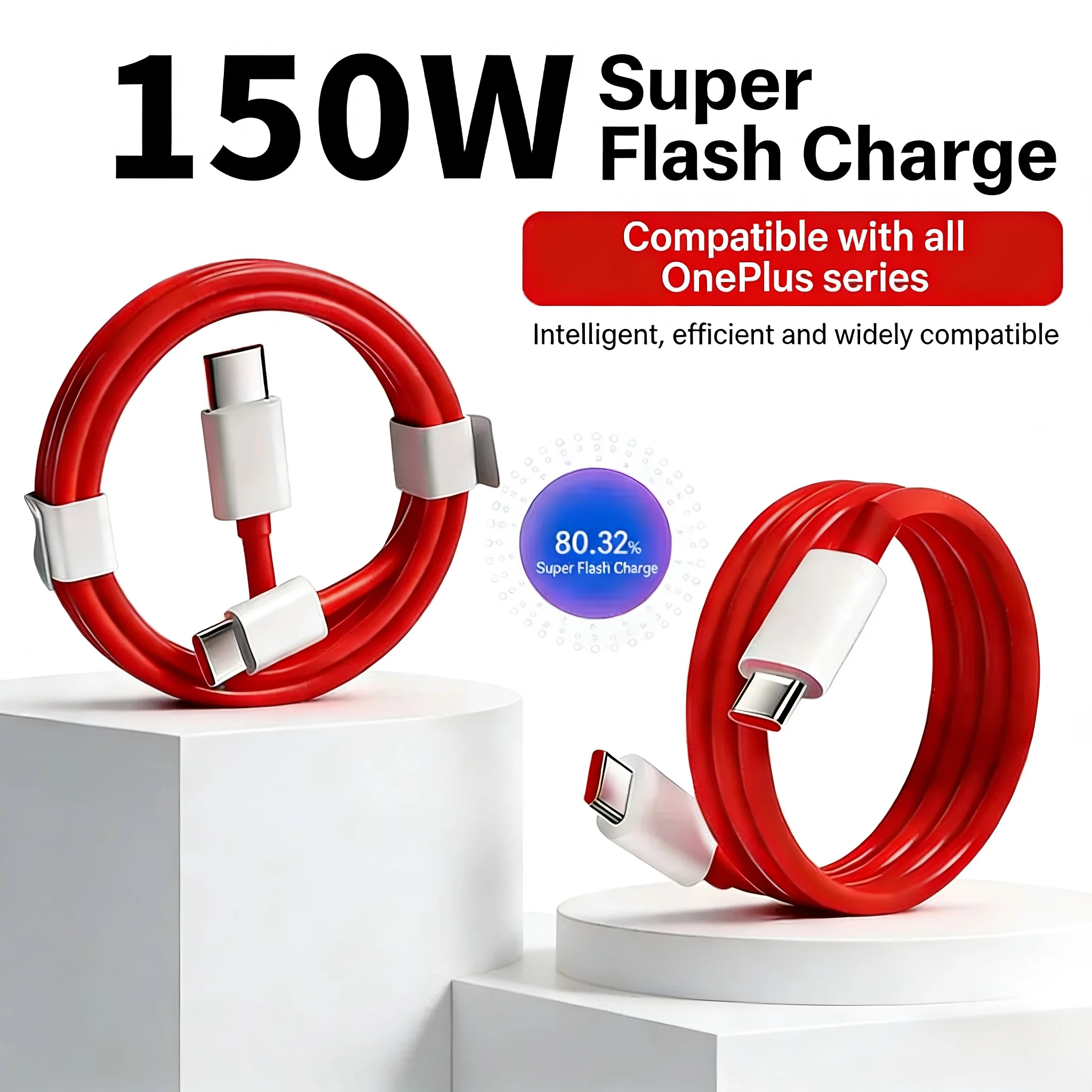 150W 100W Oneplus Original Charge Cable 10A 8A Type C SUPERVOOC Fast Charging Cord One Plus 13R 13 12 12R 11 10 Nord 4 For OPPO