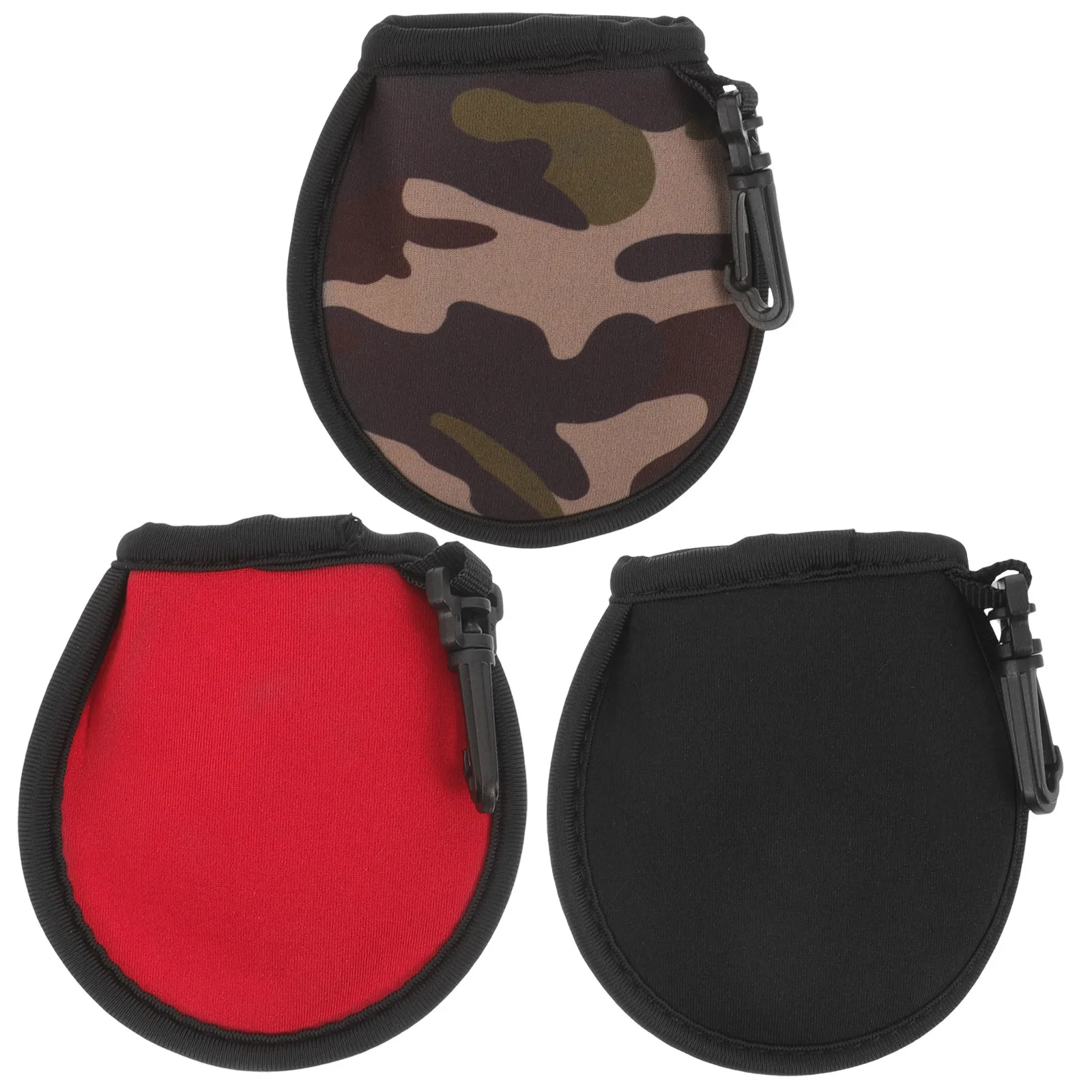 3Pcs Golf Ball Cleaning Bag Compact Wiping Pouch Fast Dry Surface Ideal for Tournament Use Reliable Ball Care Tool