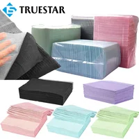 Almohadilla desechable para limpieza de tatuajes, cubierta colorida para mesa de tatuaje, Baberos para perforación Dental, accesorios de limpieza de tatuajes de doble capa, 250/50/10 Uds.