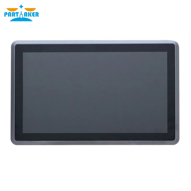 Partaker 15.6 Inch Industrial Panel PC I7 10810U I5 10310U I3 10110U J6412 TPM2.0 Dual Lan 9~36V TPM2.0 Resistive Touch Screen