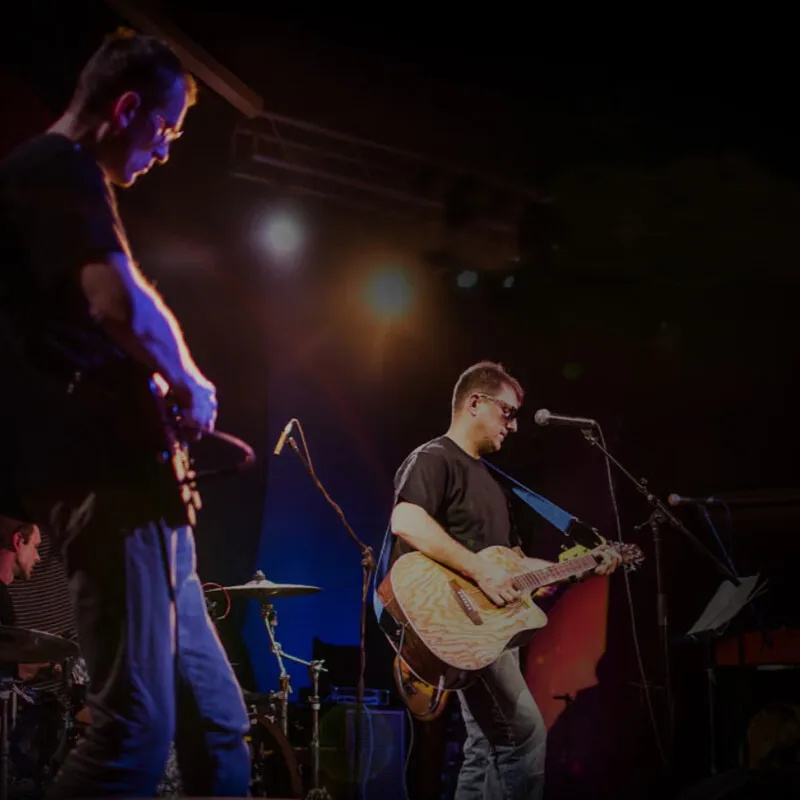 Penyanyi penampilan musisi