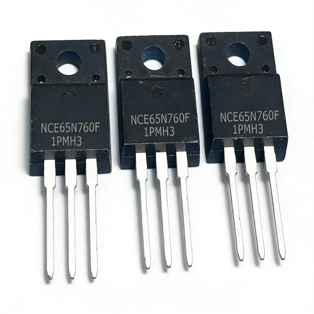5PCS NCE65N760F W05N100C2 1000V FQP4P40 -3.5A -400V NCE05N65F 650V 5A B1060 MBR1060 2-2 60V 10A SVF7N65