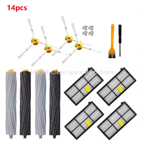 For iRobot Roomba 800 900 Series 860 870 880 890 966 980 Vacuum Cleaner Side Roller Brush Parts Hepa Filter Wheel Replacement - Image 11