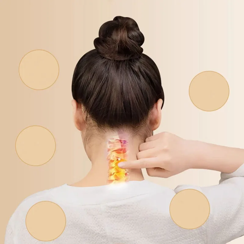 وسادة طبية صينية للتدفئة ، تخفيف آلام عنق الرحم ، ملء خشب الشيح المخملي ، وسادة الخصر أو الرقبة ، تساعد على النوم القطني