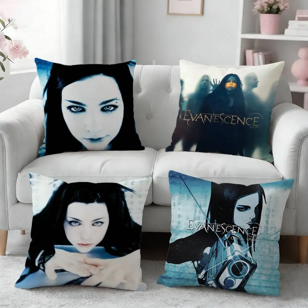 E-Evanescence Fallen A-Amy Lee Pillow Case for Sofa Living Room Home office Decor Protective Cover