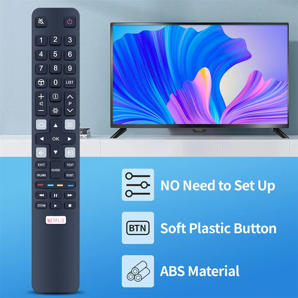 Immagine 4: RC802N YU14 Telecomando sostitutivo universale per Smart TV TCL Android TV 4K HDR UHD LCD LED