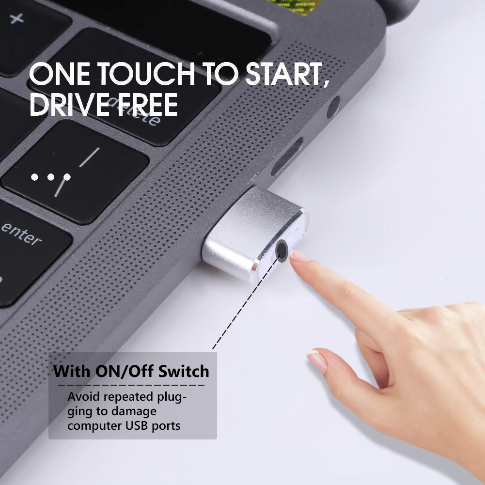 

Мини-автоматическая мышь Jiggler Mover, незаметный USB-симулятор движения мыши, индикатор, корпус из алюминиевого сплава для компьютера