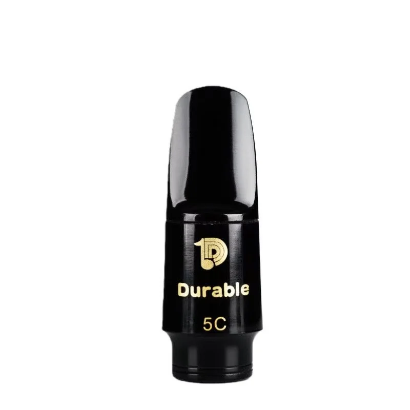 Selmer Style Ebonite Mouthpiece for Bb Soprano Tenor & Eb Alto Saxophone with Ligature Cap 3pcs Set