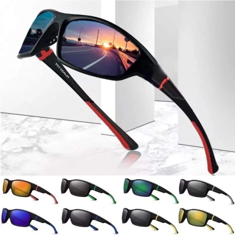 2022 Men Polarized Sunglasses Vintage Sport Goggles Brand designer Outdoor sport glasses Fishing Camping Shades Eyewear UV400