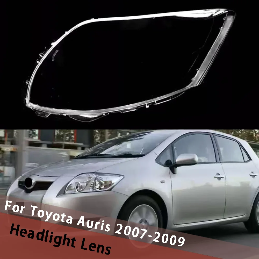 For Toyota Auris 2007 2008 2009 Headlamp Housing Transparent Cover Headlight Shell Plexiglass Replace Original Lens Lampshade