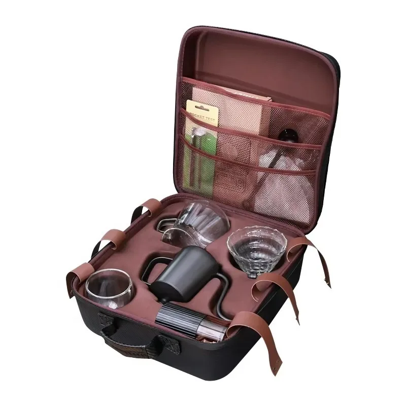 Arabic Style Drip Coffee Serving Set for Home Travel & Camping Set TS05
