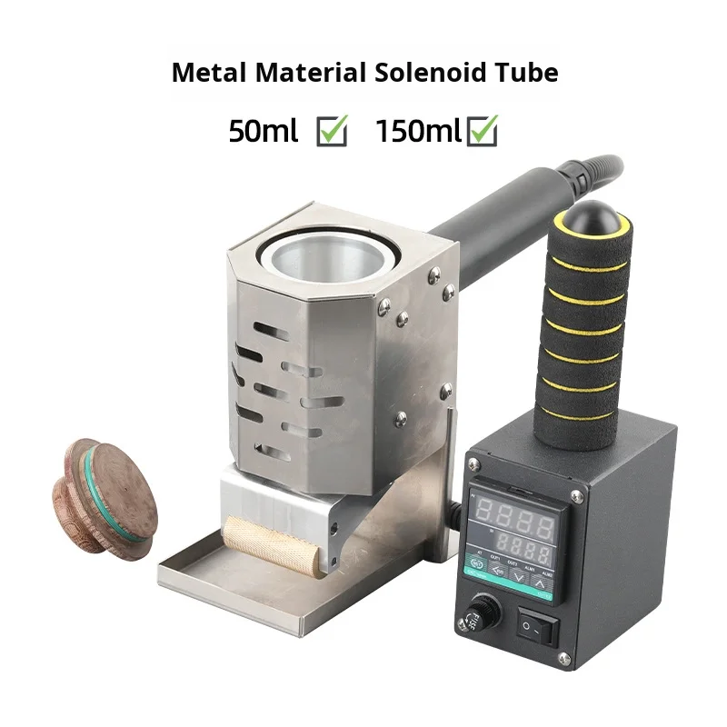 Dual-Sided Leather Bag Hand Push Hot Melt Glue Machine for Mooncake Box Handbag Book Album & Shoe Cementing