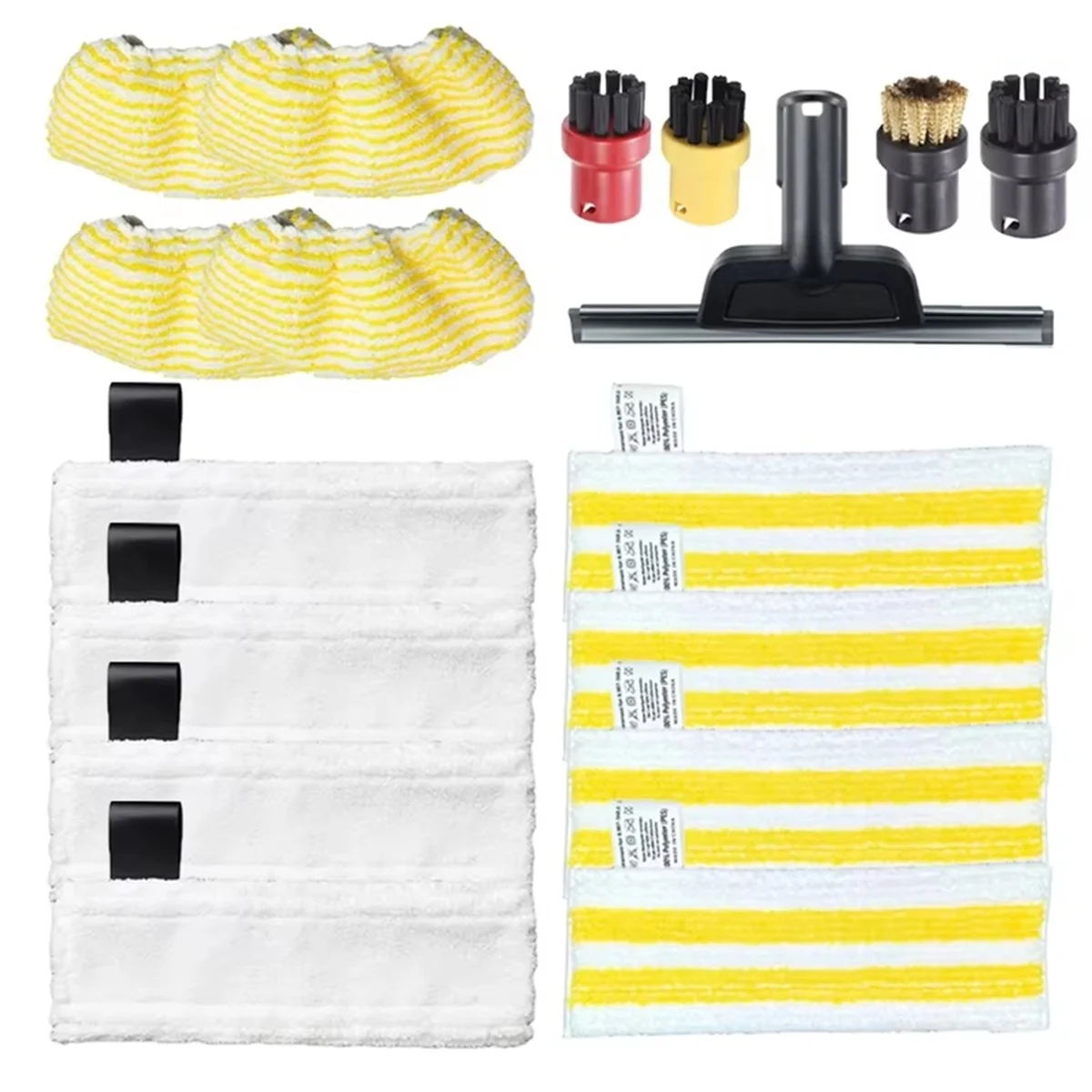 BABZ For Karcher Easyfix SC2 SC3 SC4 SC5 Vacuum Cleaner Microfiber Cleaning Pad Cover Steam Mop Brush Head Nozzle Parts