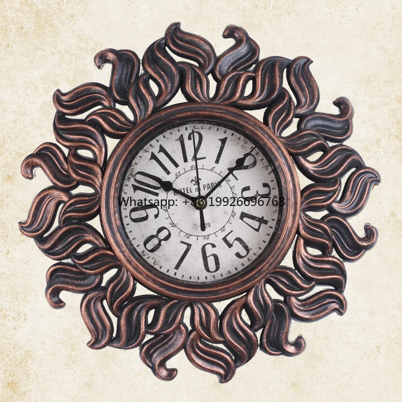 

Clock Hanging on the Wall, Clock Hanging in the Living Room, Creative Personality, Simple Clock, Electronic Quartz Clock factory