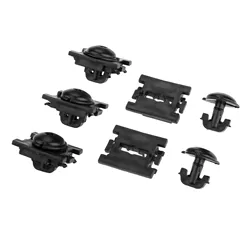 20pcs Fasteners Auto Mudguard Lining Nylon Clips Car Fender Fixing Clamps Set for Peugeot 307 Citroen C4