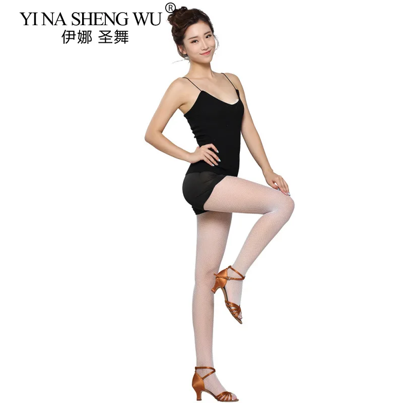 Professional Latin Dance Fishnet Stockings Rumba&Cha Cha Dance Competition Special Pantyhose Stockings for Children/adults