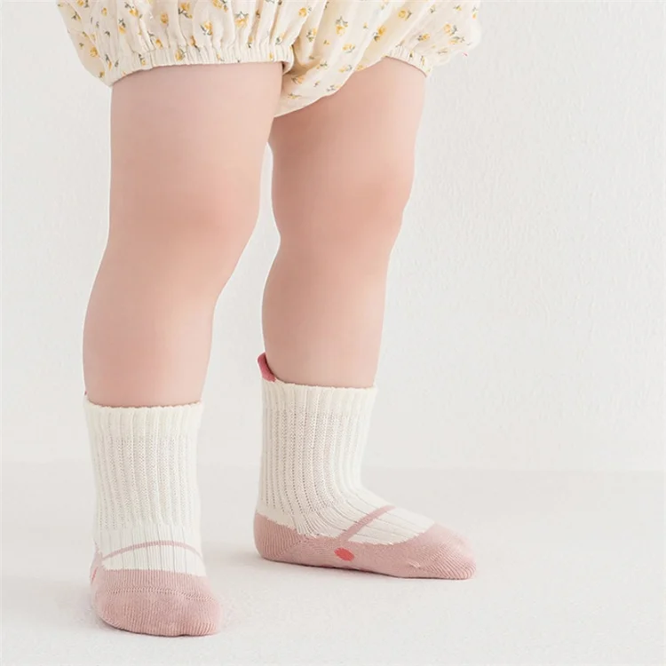 3 Paare/los kinder Socken Für Mädchen Jungen Baumwolle Weiche Kleinkind Boden Hause Socken Für Baby Elegante Mode Kinder Socke anti-slip Neue – Detail 6