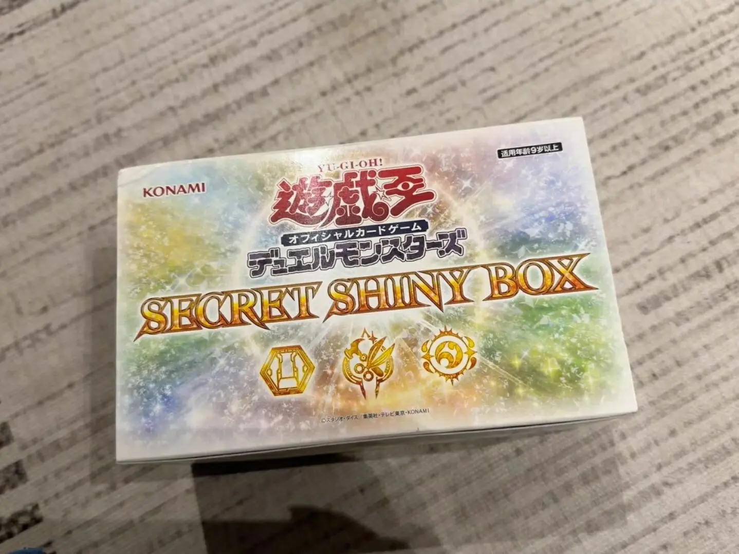 Yugioh KONAMI Duel Monsters OCG Secret Shiny Box SSB1 Japanese Collection Sealed Booster Box