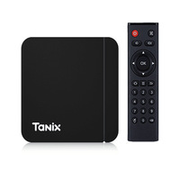 Tanix W2 Set Top Box S905W2 Android 11 4K HD Network Box 4GB/32GB WiFi TV box