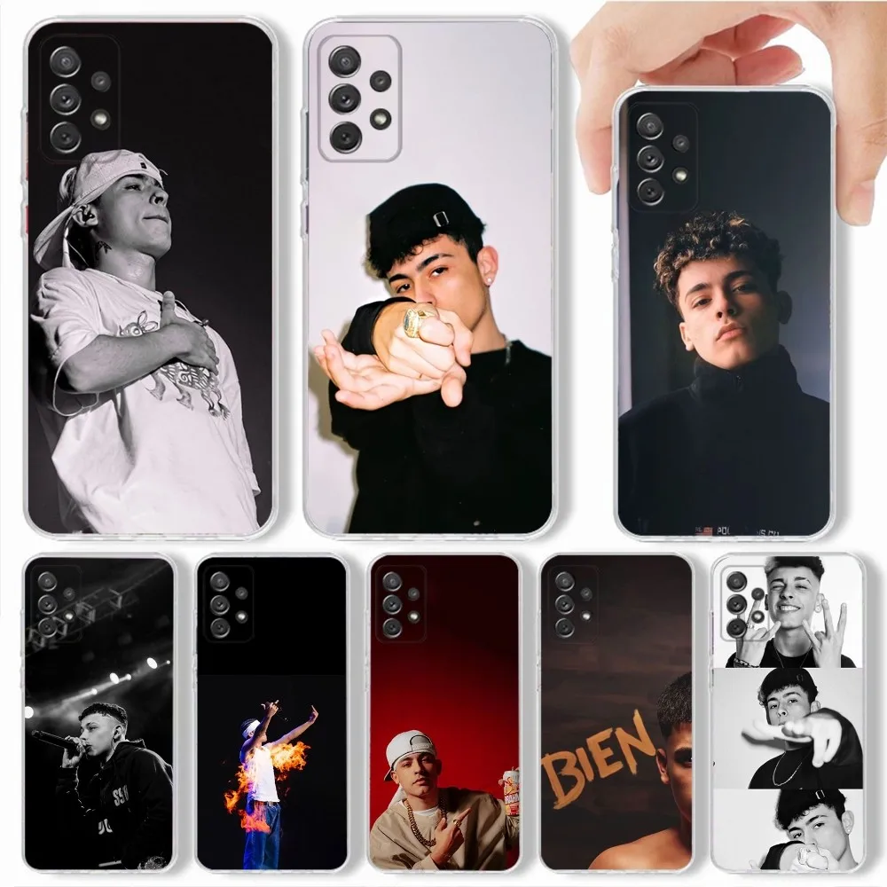 Trueno Fell Me Rapper Phone Case For Samsung,Galaxy,S20,S21,S22,S23,Fe,Lite,Plus,Ultra Note Shell