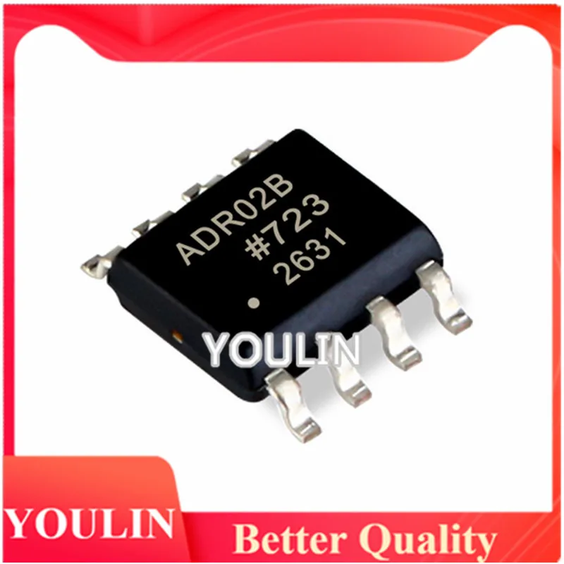 5pcs New original genuine ADR02BRZ-REEL7 ADR02BRZ SOIC-8 voltage reference chip