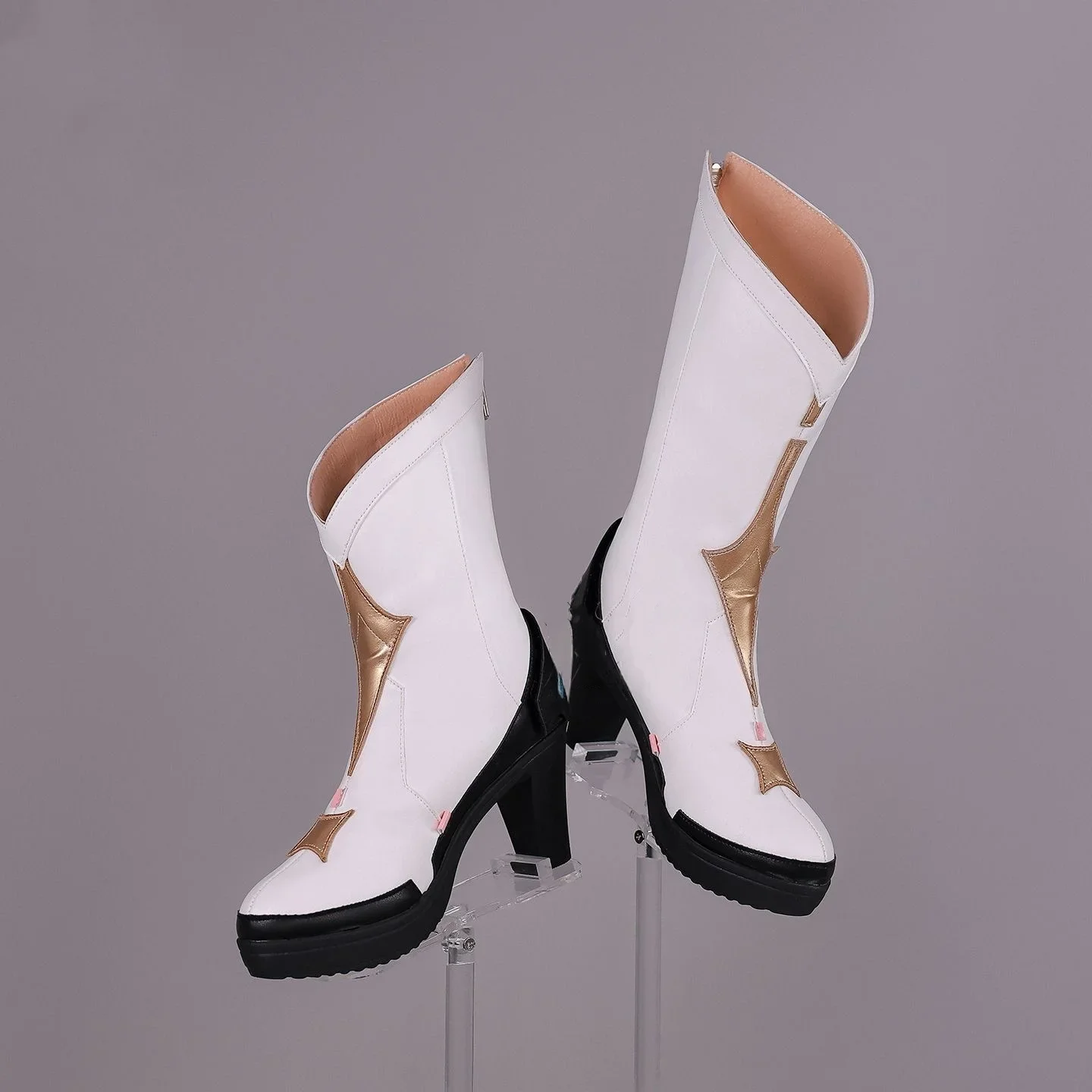 Wuthering Waves Aemeath High Heels Cosplay Game Shoe  Accessories Props Anime Fleet Snowfluff for Woman Costume Matching Shoes