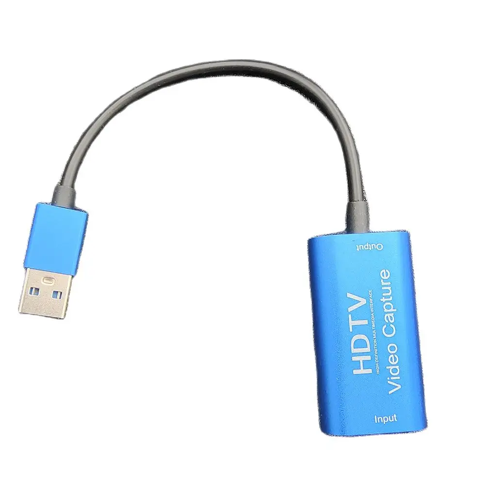

Портативная Карта видеозахвата HD 1080P, совместимая с HDMI, USB 3,0, видеозахват для ПК, игровой камеры, записи, прямой трансляции