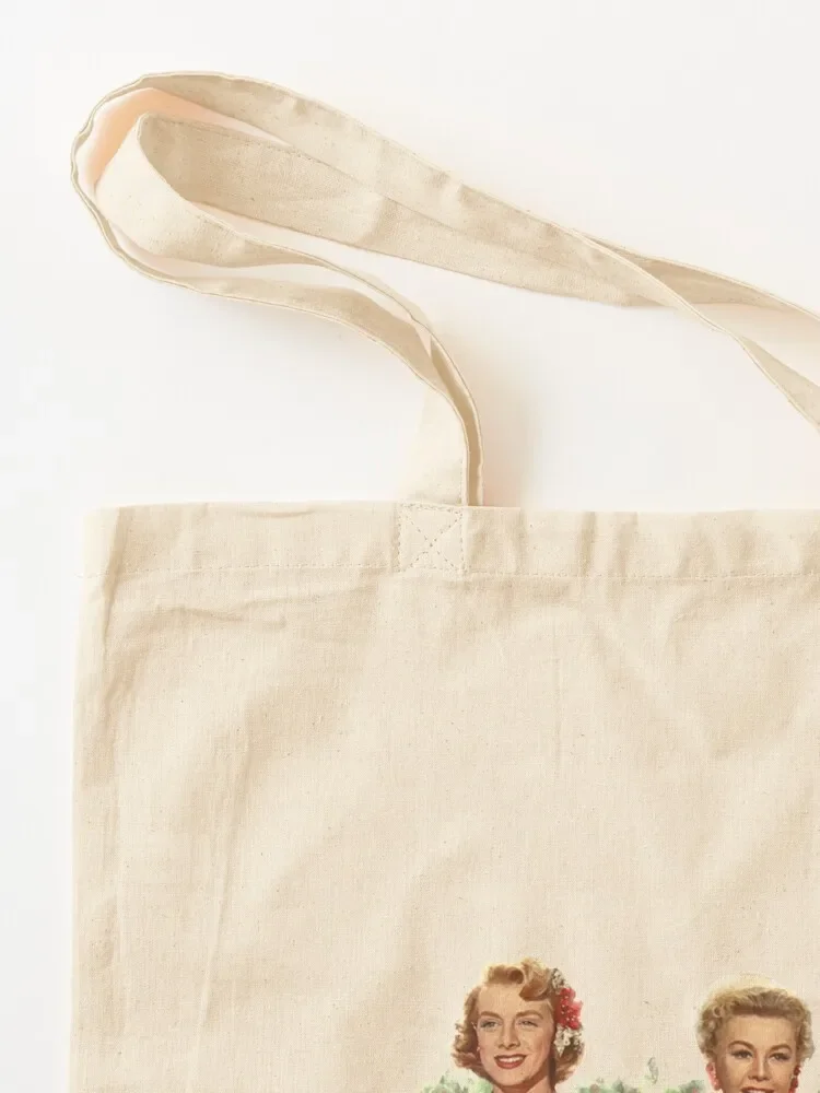 Sisters - A Merry White Christmas Tote Bag tote bag canvas Cloth bag tote women shopping cart bags