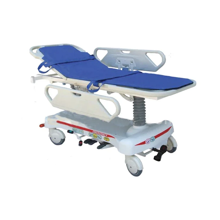 

THR-111-A luxurious hydraulic hospital adjustable manual stretcher