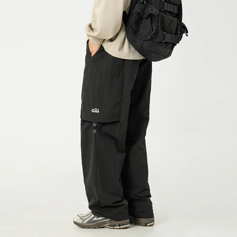 

Adjustable Casual And Free Pants For Men Spring/Summer Mountain Style Outdoor Water-Resistant Cargo Paratrooper Long Pants WCTG
