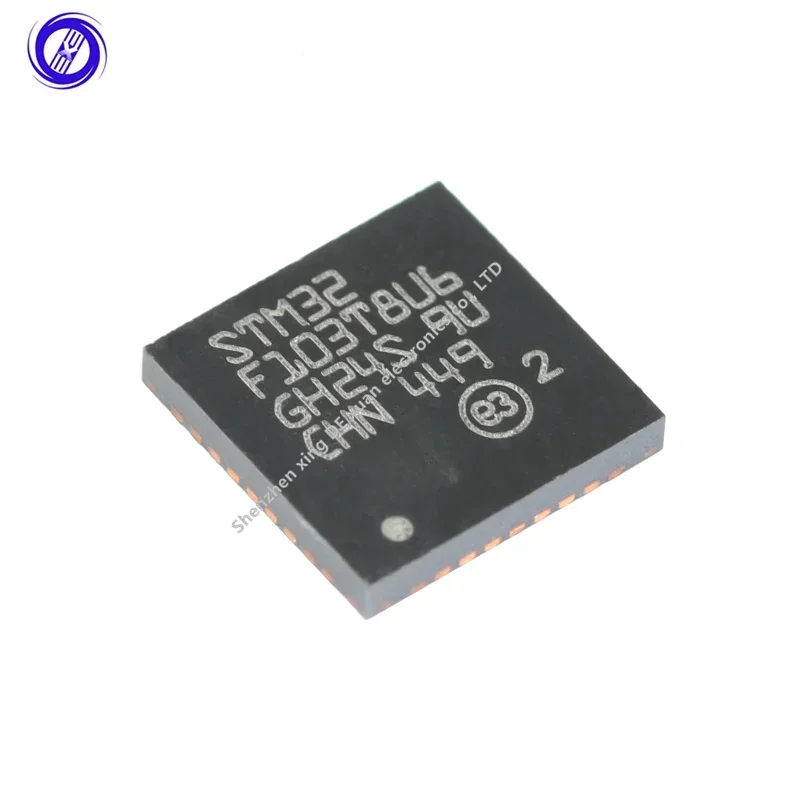 Оригинальный 32-битный микроконтроллер STM32F103T8U6 VFQFPN-36 ARM CortexM3 MCU