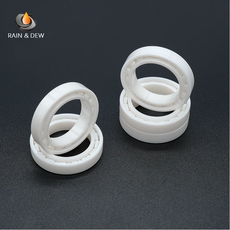 1Pcs 6802 CE Full Ceramic Bearing 15x28x7mm ABEC-9 Precision Bearings for High-Speed Applications
