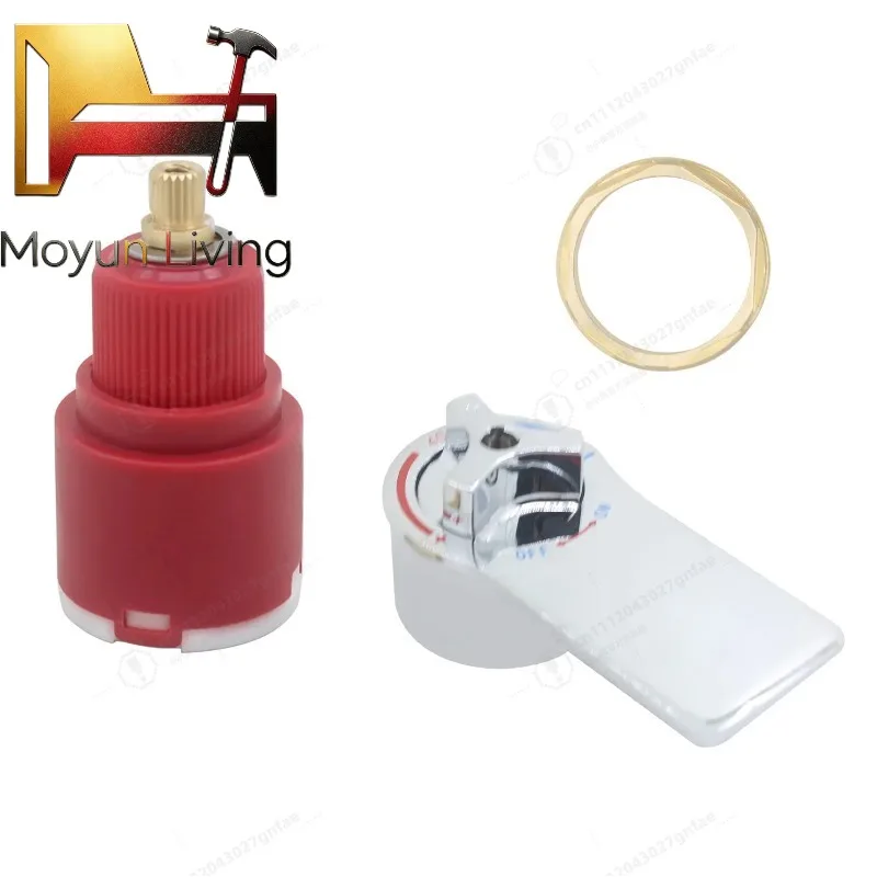 shower pressure balance cartridge for thermostatic shower valve cartridge accessories with Brass key 1pcs