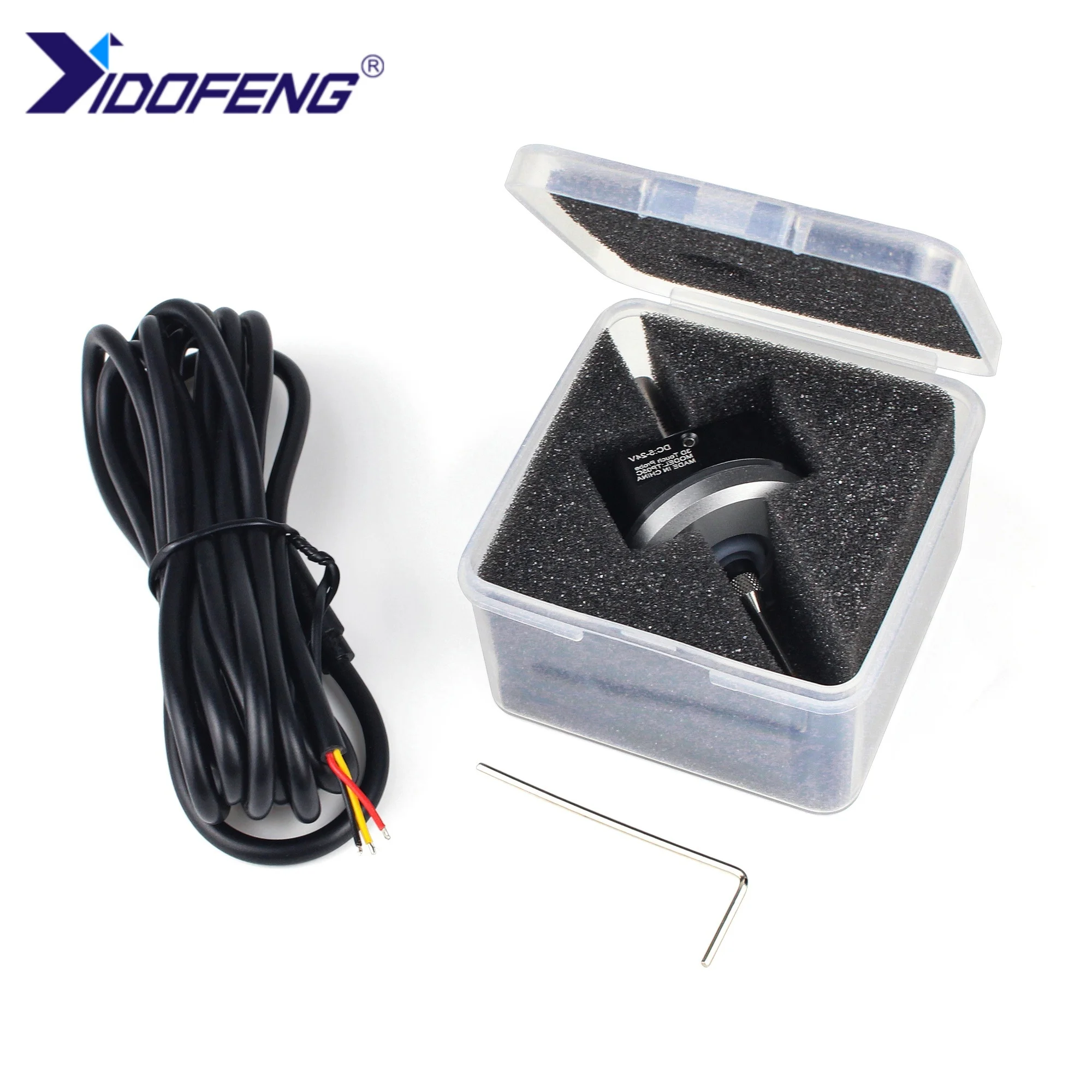 

High Precision V6 Anti-Roll CNC 3D Probe Touch Finder to Find Center Work With Mach3 & Grbl For CNC Wood Working Router Machine