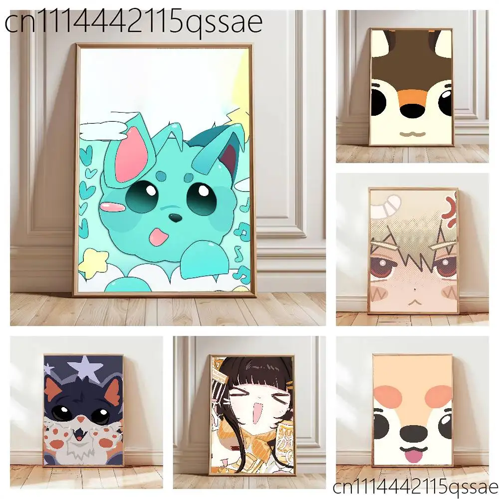 For Adopt Me Bat Dragon Poster Wall Art Posters, Texture Paintings, Ideal Gift for Room Decoration