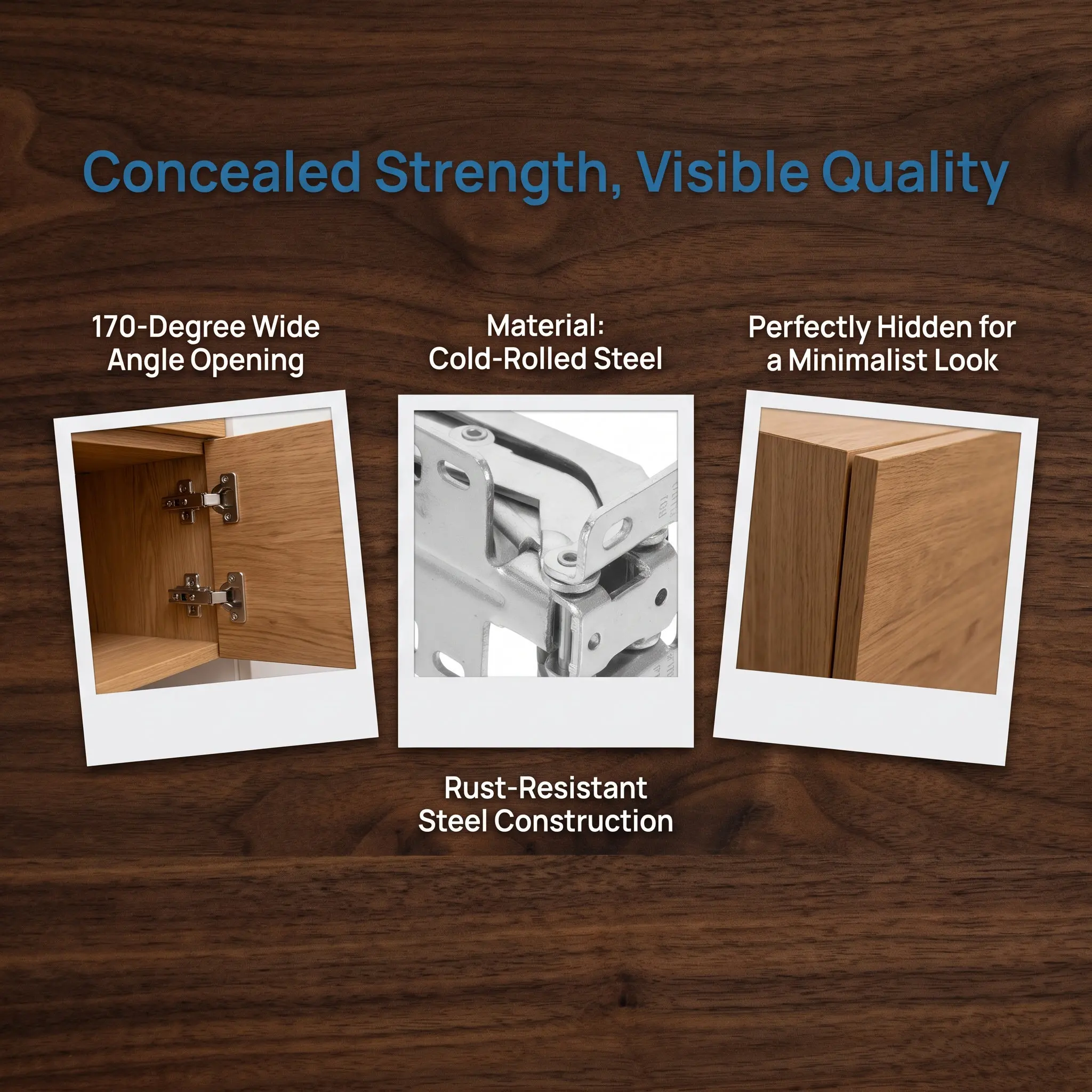 2Pcs Heavy-Duty Concealed Door Hinge Cold Rolled Steel Invisible Hinge Mechanism Fire Marble Door Hardware Gate Invisible Hinges