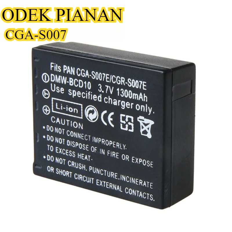 1300Mah CGA-S007 Ba…