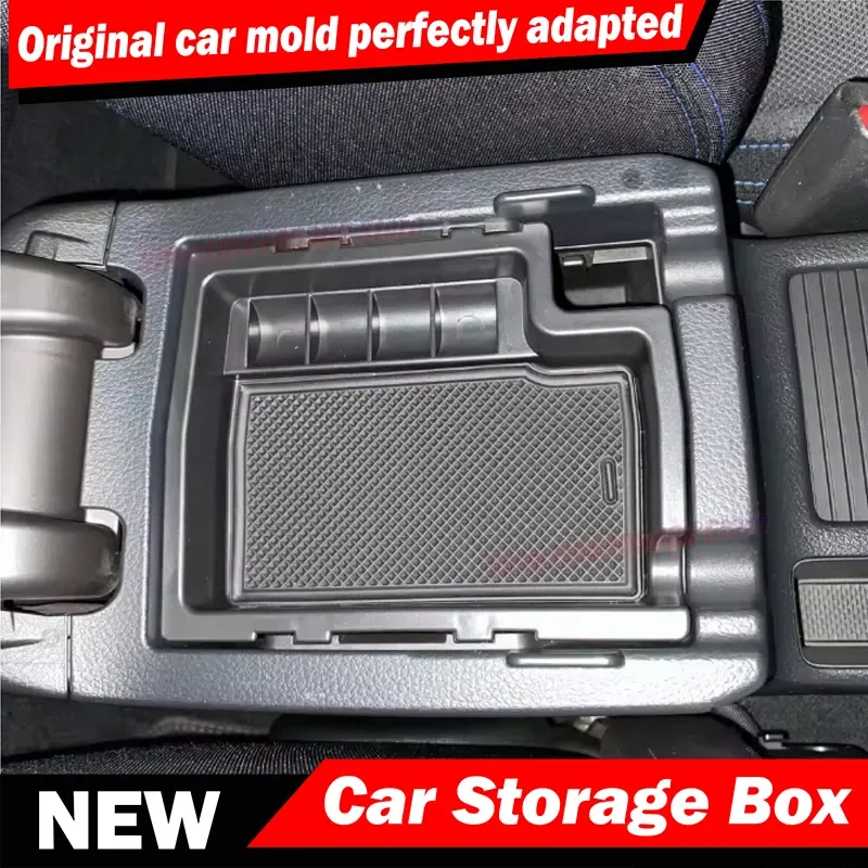 For Subaru XV Crosstrek 2012 2013 2014 2015 2016 2017 ABS Car Armrest Box Storage Central Control Container Auto Accessories