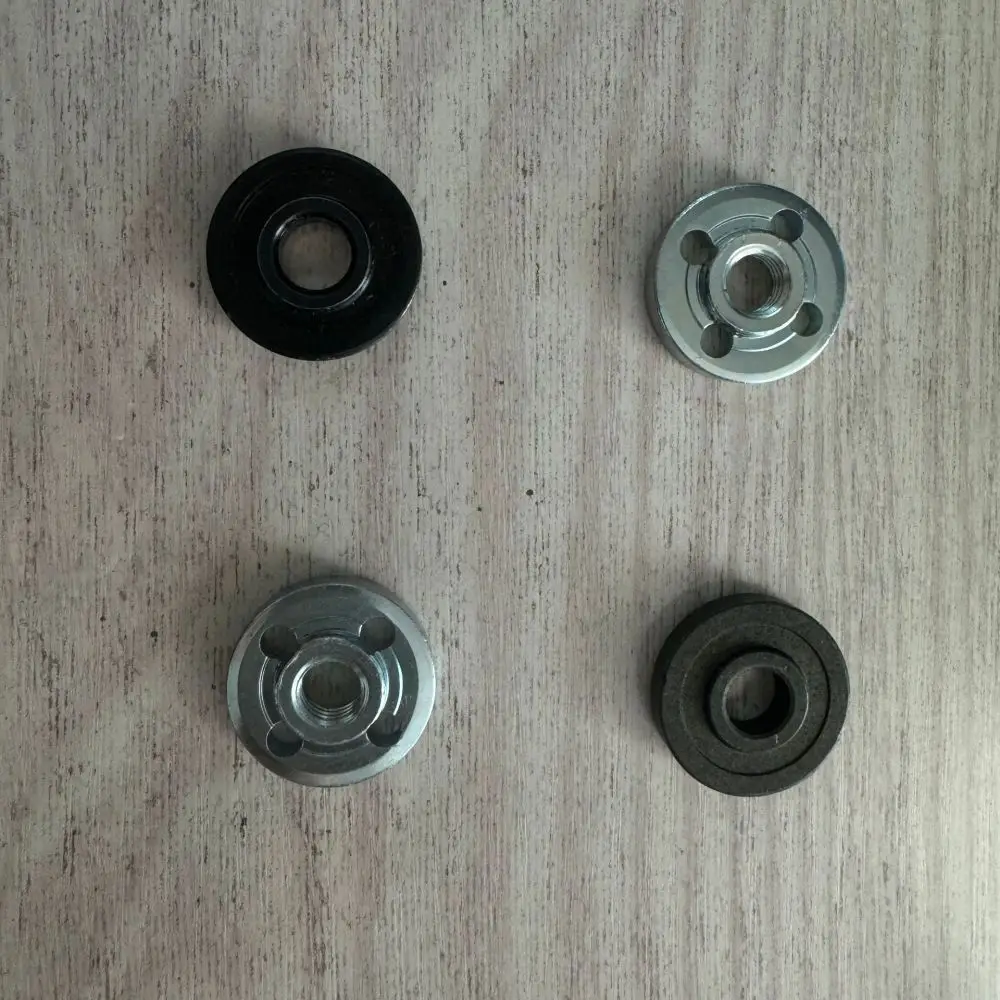 High Compatibility Steel Flange Nut For 100 Angle Grinder Polishing Tool Accessory Pressure Plate Spare Component Hardware