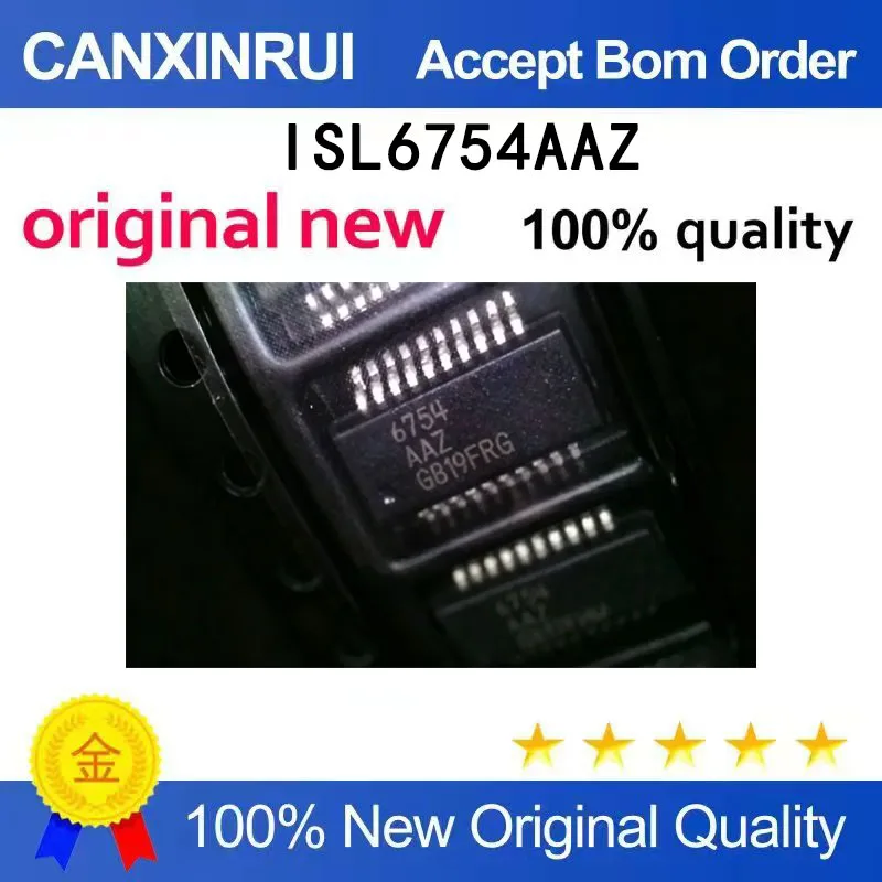 

（5-100 pieces）Brand new original ISL6754AZ 6754AZ SSOP20 chip in stock