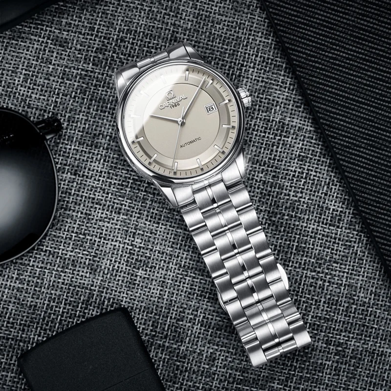 CARNIVAL Automatic Mechanical Wrist Watches For Men Top Brand Luxury MIYOTA Movement Men Watch Sapphire Glass Waterproof Watch - view 5