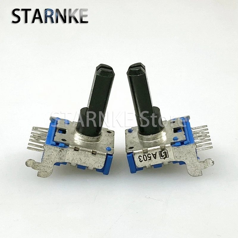 

2PCS RK14 A50K 7-pin Double Potentiometer Power Amplifier Speaker Mixer Synthesizer Volume Adjustment