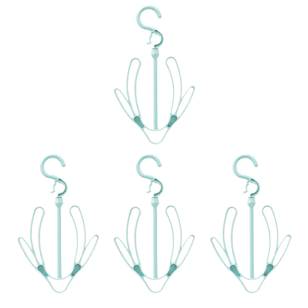 Étagère de séchage de chaussures, 4 pièces, cintre mobile, matériau PP, légère, garde les chaussures en bonne forme, support mobile