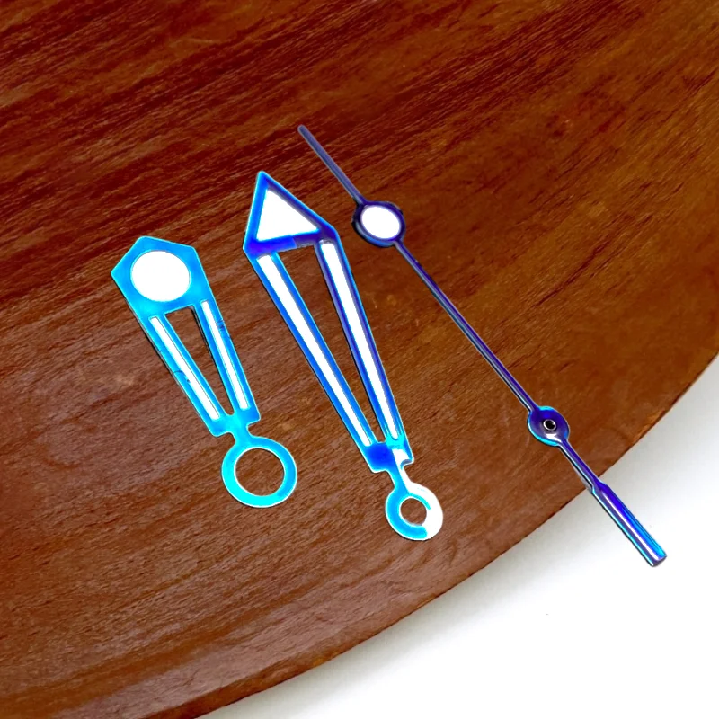 Сине-черные аксессуары для часов, указатель для часов, светящаяся указка, подходит для Omg300 NH35/NH36/4R/7S, стрелки часов с автоматическим механизмом